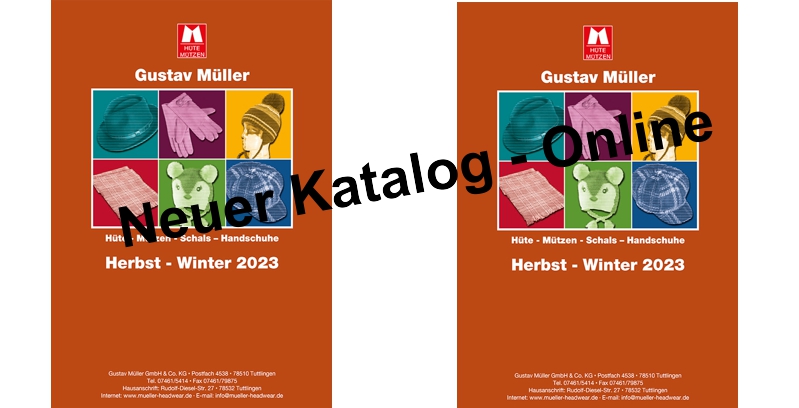 Neuer Katalog Herbst/Winter 2023 - online
